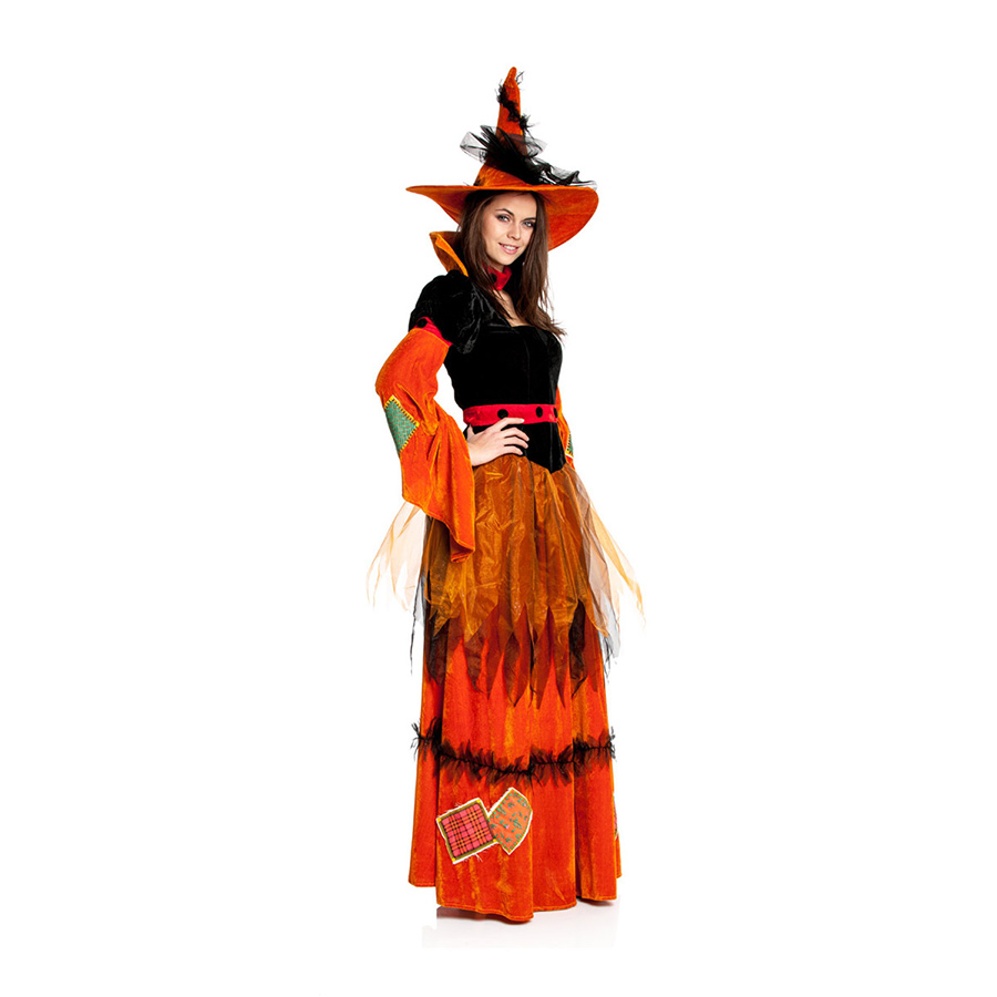 Hexen KostÃ¼me Damen Luxus Hexen Kostüm Mit Hut Für Damen Hexenkostüm Damen Halloween