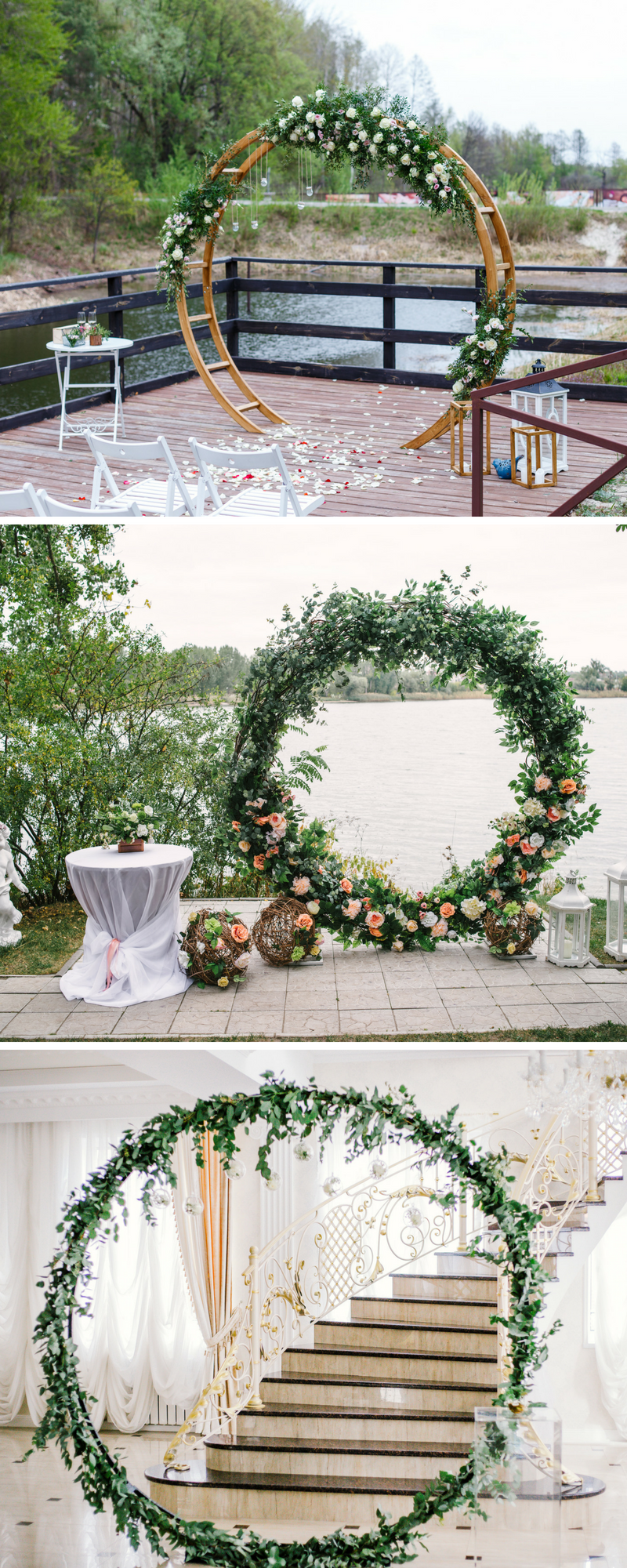 Hochzeitsdeko Garten Elegant Wedding Hoops – 30 Kreative Hochzeitsdeko Ideen