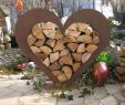 Holz Deko FÃ¼r DrauÃŸen Inspirierend Herz Aus Metall Holz Regal Edel Rost Garten Terrasse