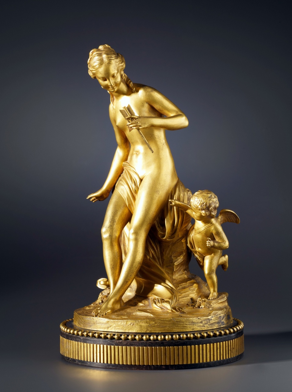 antique brass sculptures louis simon boizot after a louis xvi statuette after a model by of antique brass sculptures