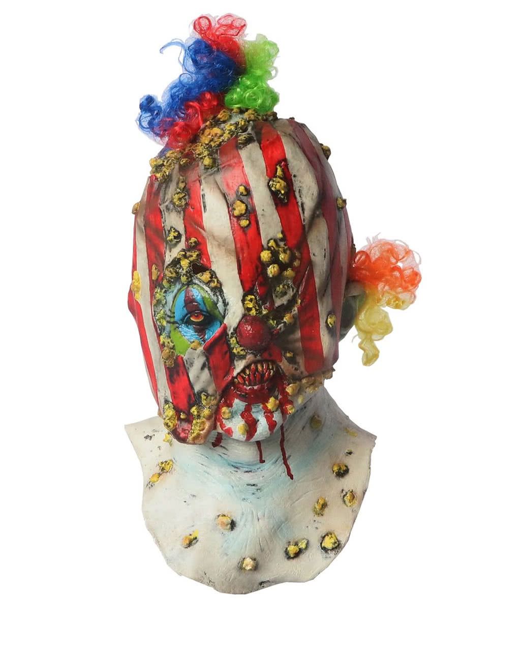 Horror Deko Inspirierend Popcorn Clown Maske Als Halloween Maske