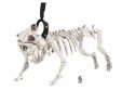 Horror Deko Luxus Halloween Skelett Deko Hund Hundeskelett Knochen Dekofigur