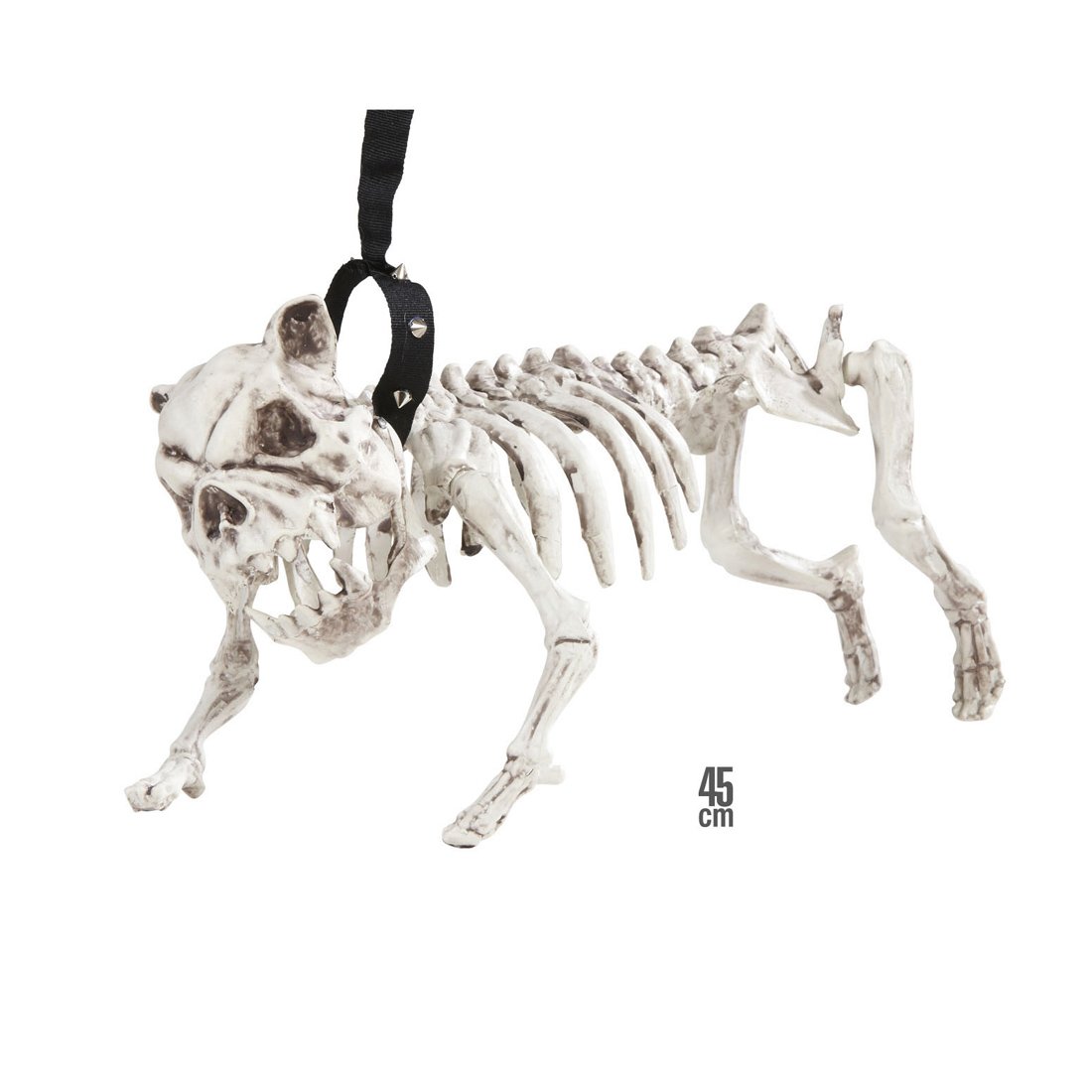 Horror Deko Luxus Halloween Skelett Deko Hund Hundeskelett Knochen Dekofigur
