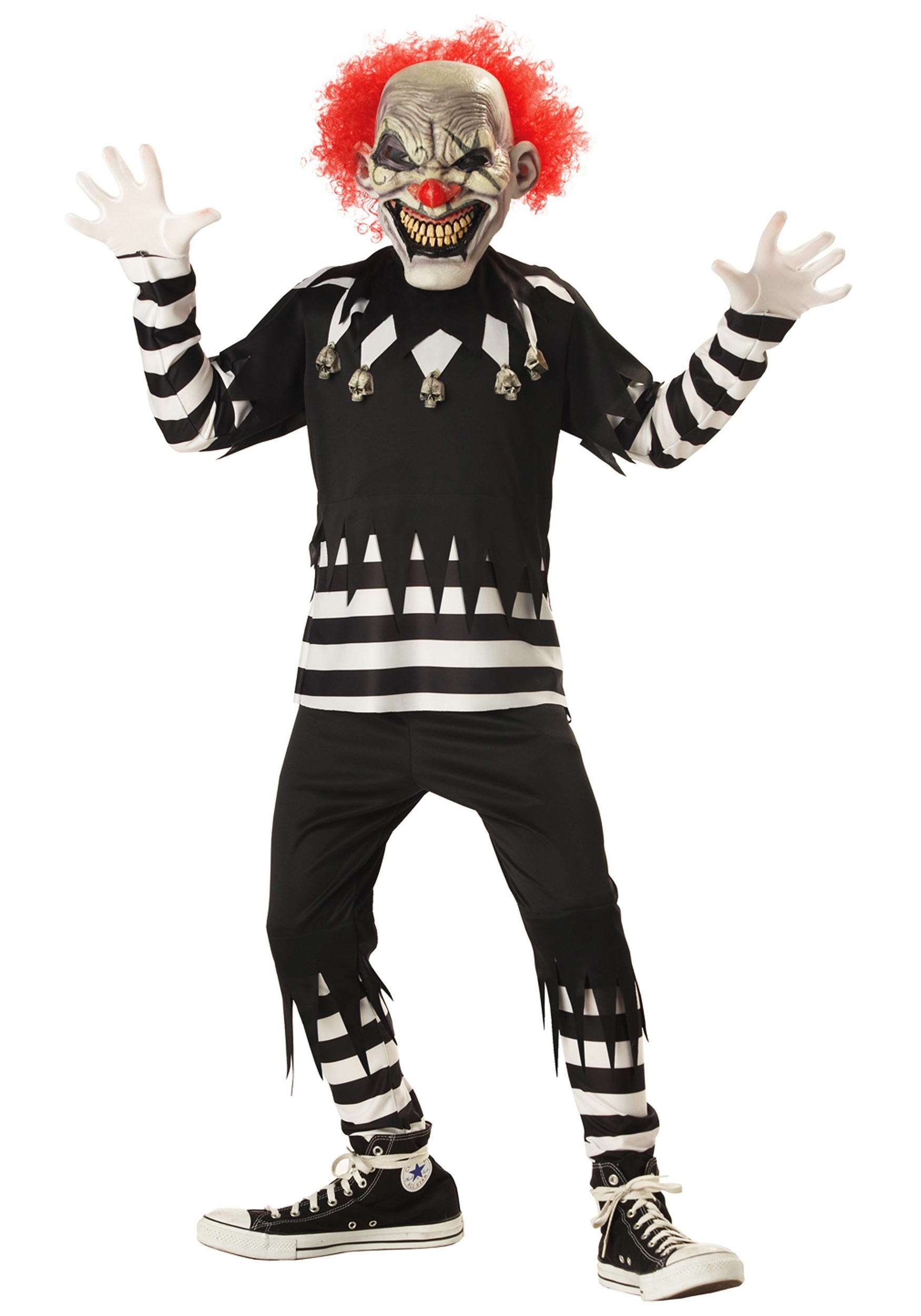 Horror Halloween KostÃ¼me Einzigartig Kids Psycho Clown Costume
