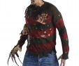 Horror Halloween KostÃ¼me Elegant Freddy Costume Sweater W Burned Flesh Adult