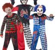 Horror Halloween KostÃ¼me Luxus Boys Zombie Scary Clown Costume Evil Jester Horror