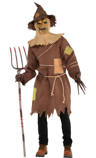 Horror Halloween KostÃ¼me Schön Adult Scary Scarecrow Costume