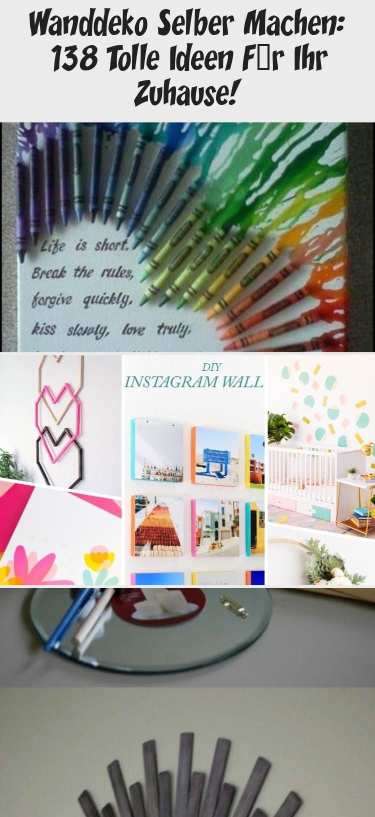 Ideen Zum Selbermachen Inspirierend Wanddeko Selber Machen 138 tolle Ideen Für Ihr Zuhause