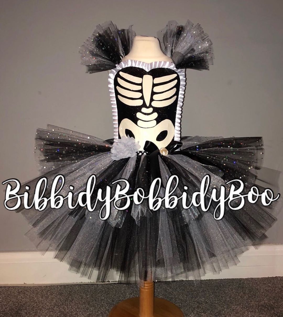 Kleid Halloween Inspirierend Customer order Skeleton Inspired Dress ðð Tutu