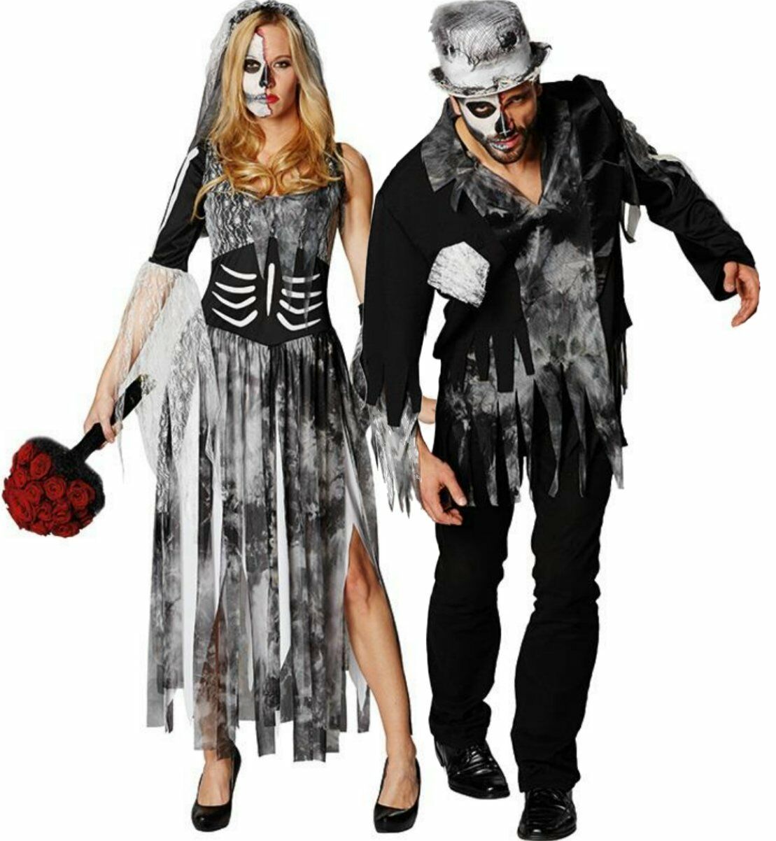 KostÃ¼m Horror Braut Best Of Rub Fasching Karneval Halloween Kostüm Zombie Braut