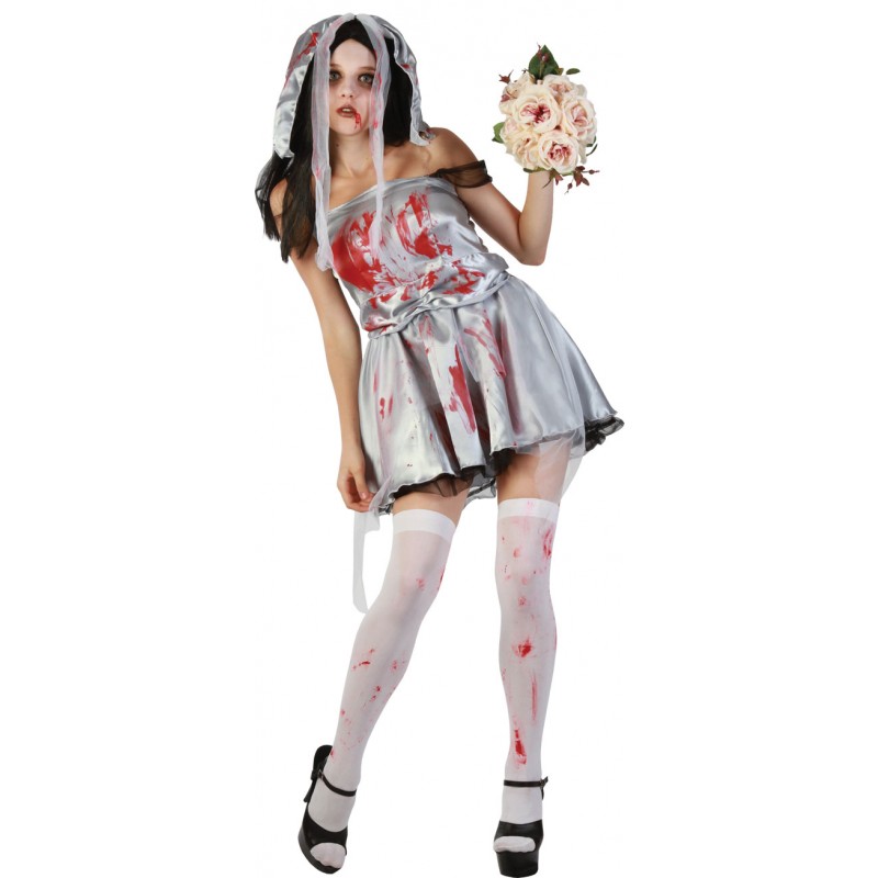 KostÃ¼m Horror Braut Frisch Bloody Bride Horror Braut Kostüm