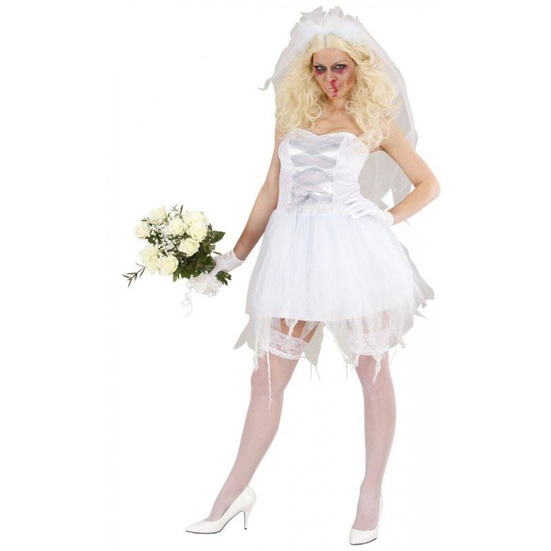 KostÃ¼m Horror Braut Neu Zombie Braut Kostüm Für Damen Online Kaufen