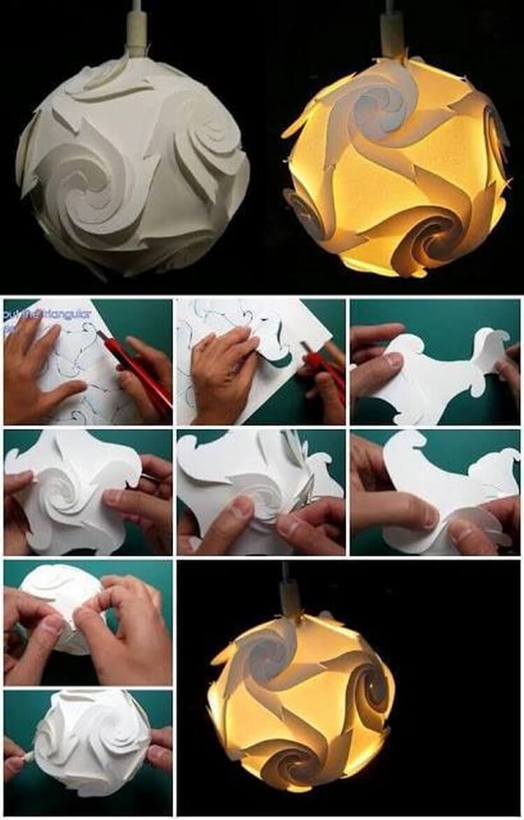 Lampe Diy Inspirierend Amazing Diy Paper Craft Ideas