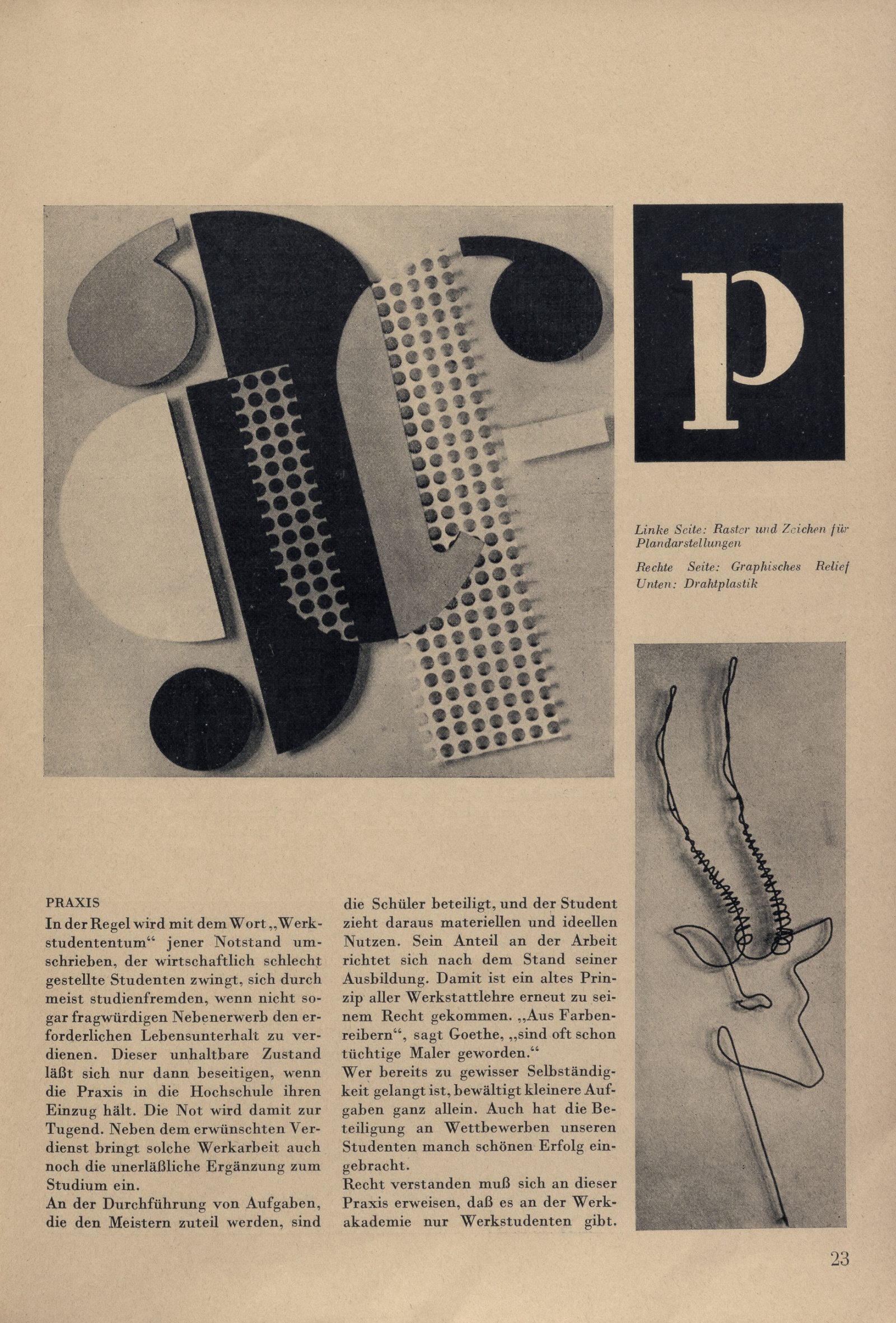 Landschaftsgestalter Neu Bauhaus Ideas for the Kassel Werkakademie In the Postwar