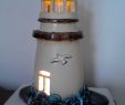 Leuchtturm Gartendeko Frisch Handgemachte Leuchtturm Lampe Aus Keramik Handmade Ceramic