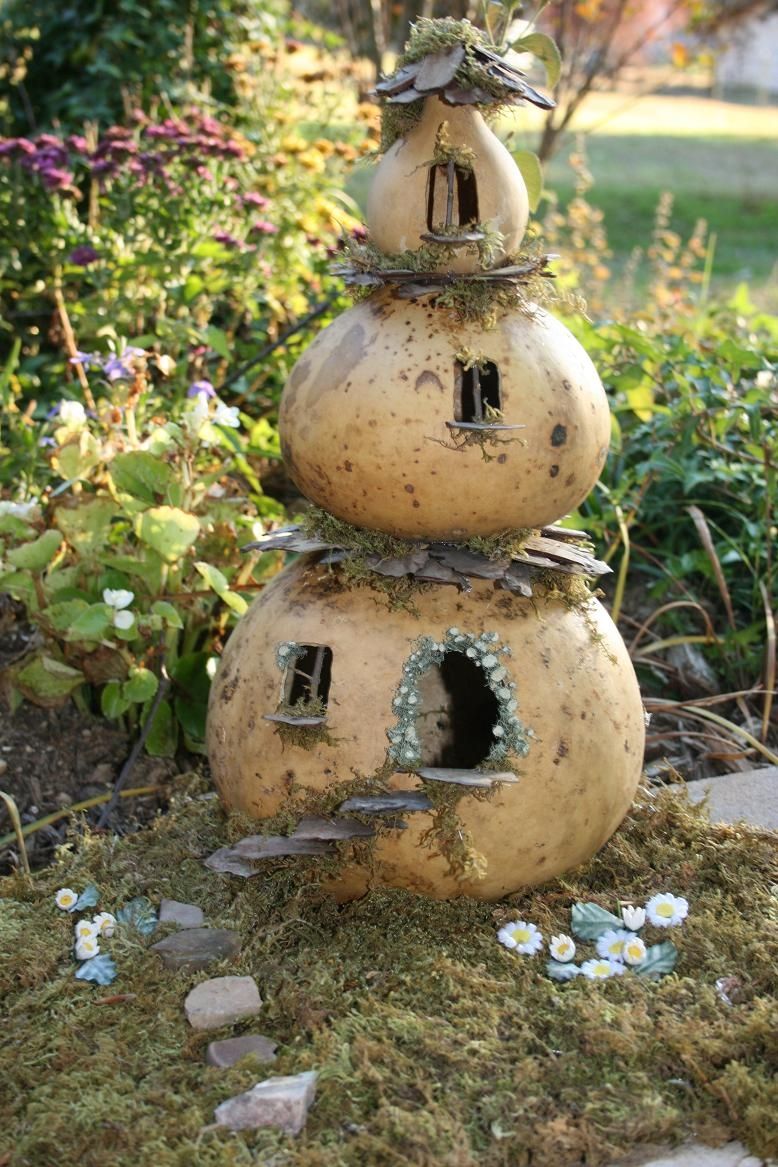 Lustige Gartendeko Luxus Gourd Fairy House