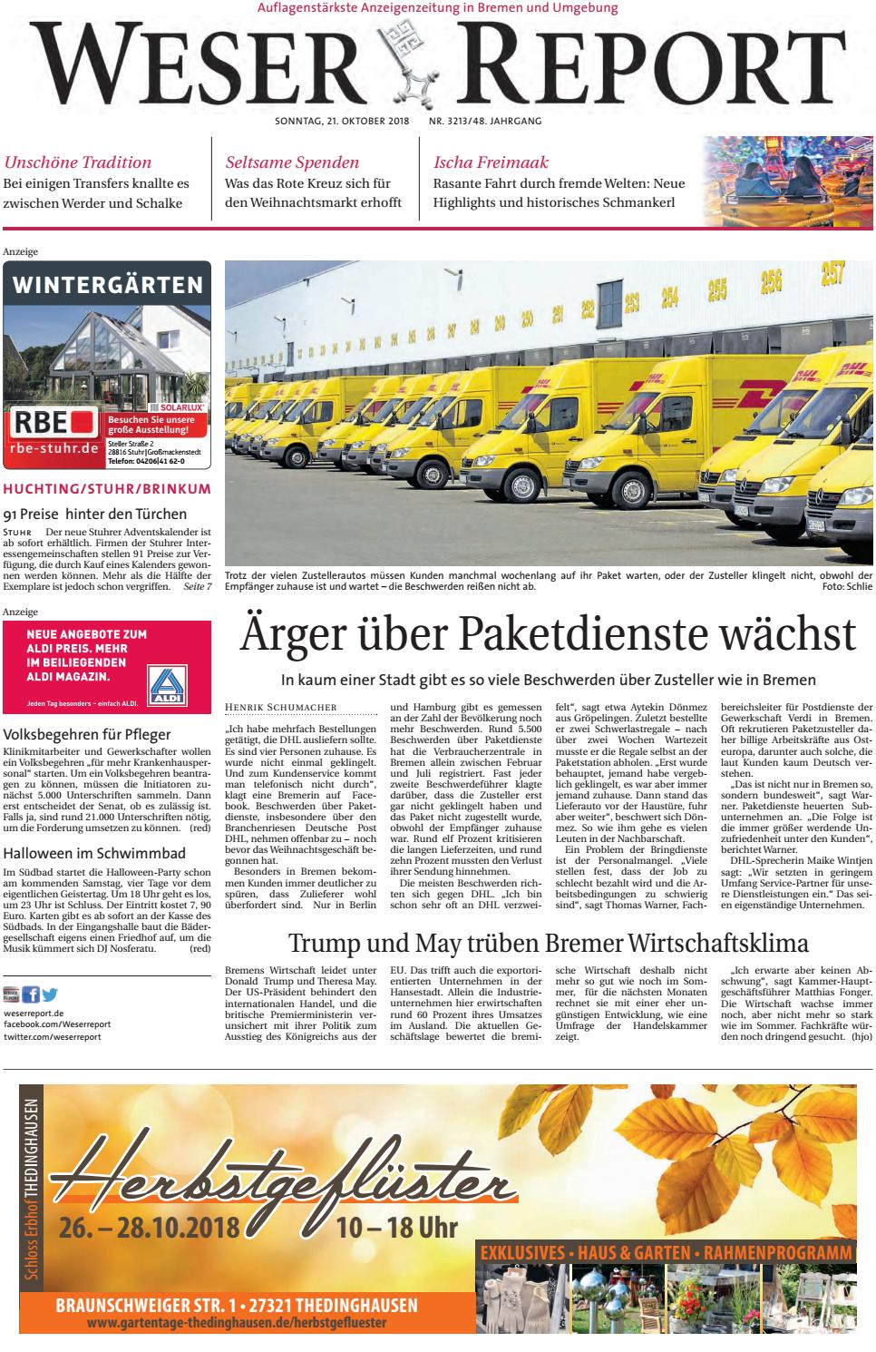 Metallbett Im Garten Schön Weser Report Huchting Stuhr Brinkum Vom 21 10 2018 by Kps