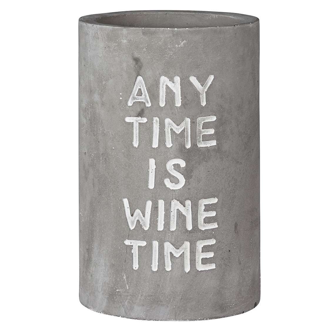 Weink hler aus Beton Any Time Is Wine Time 600x600 2x