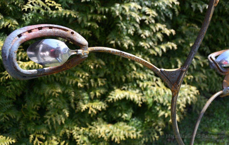 Metallkunst FÃ¼r Den Garten Schön Gartenobjekte