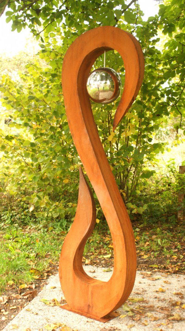 Metallskulpturen FÃ¼r Den Garten Inspirierend Rost Skulpturen Für Den Garten