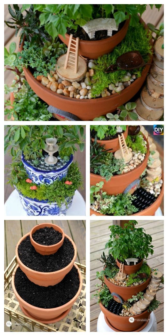 Miniatur Garten Deko Frisch Diy Flower Pot Fairy Garden Step by Step Diy Fairy