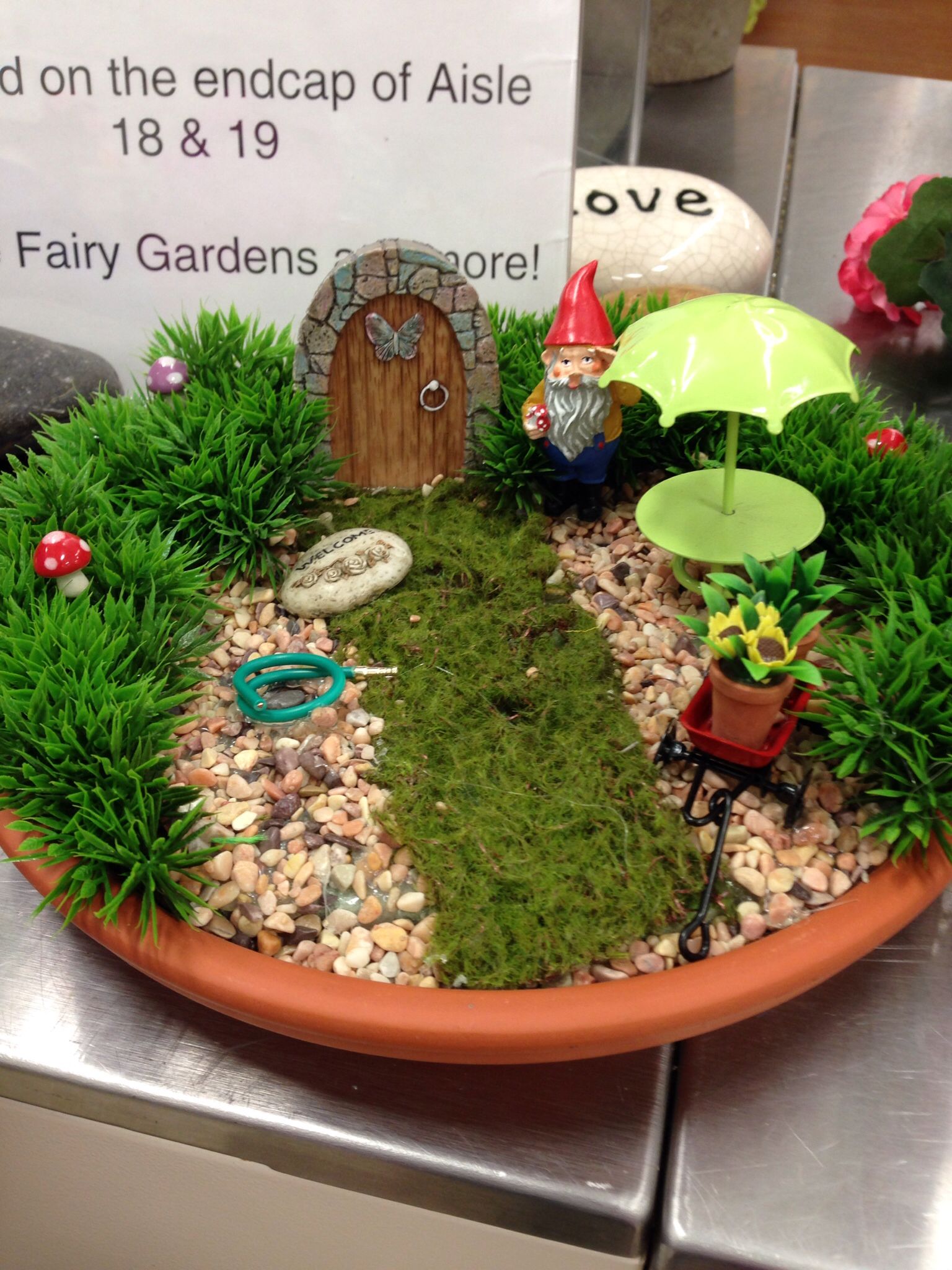 Miniatur Gartenaccessoires Frisch Fairy Garden Idea