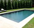 Moderner Garten Mit Pool Best Of Simple Rectangular Fiberglass Pool with Sheer Descents In