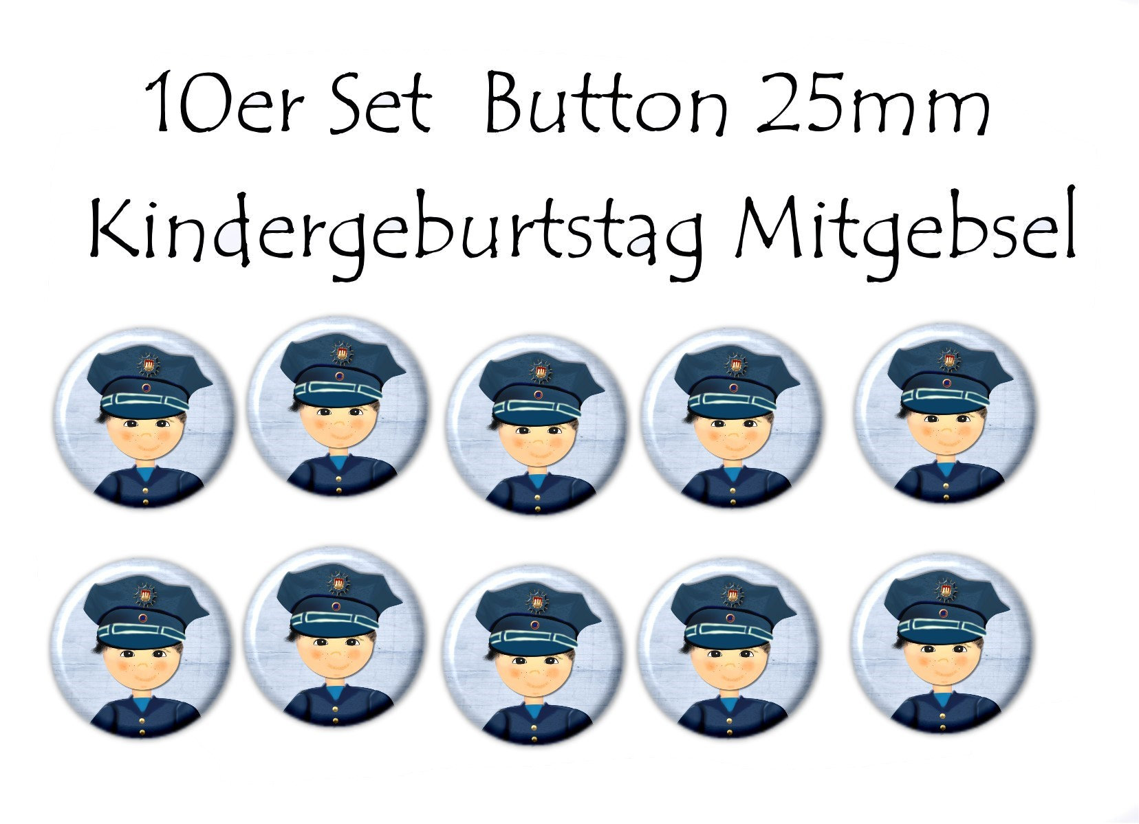 Mottoparty Deko Schön 8 Partyhütchen Als Polizei Hüte Für Party Und Geburtstag