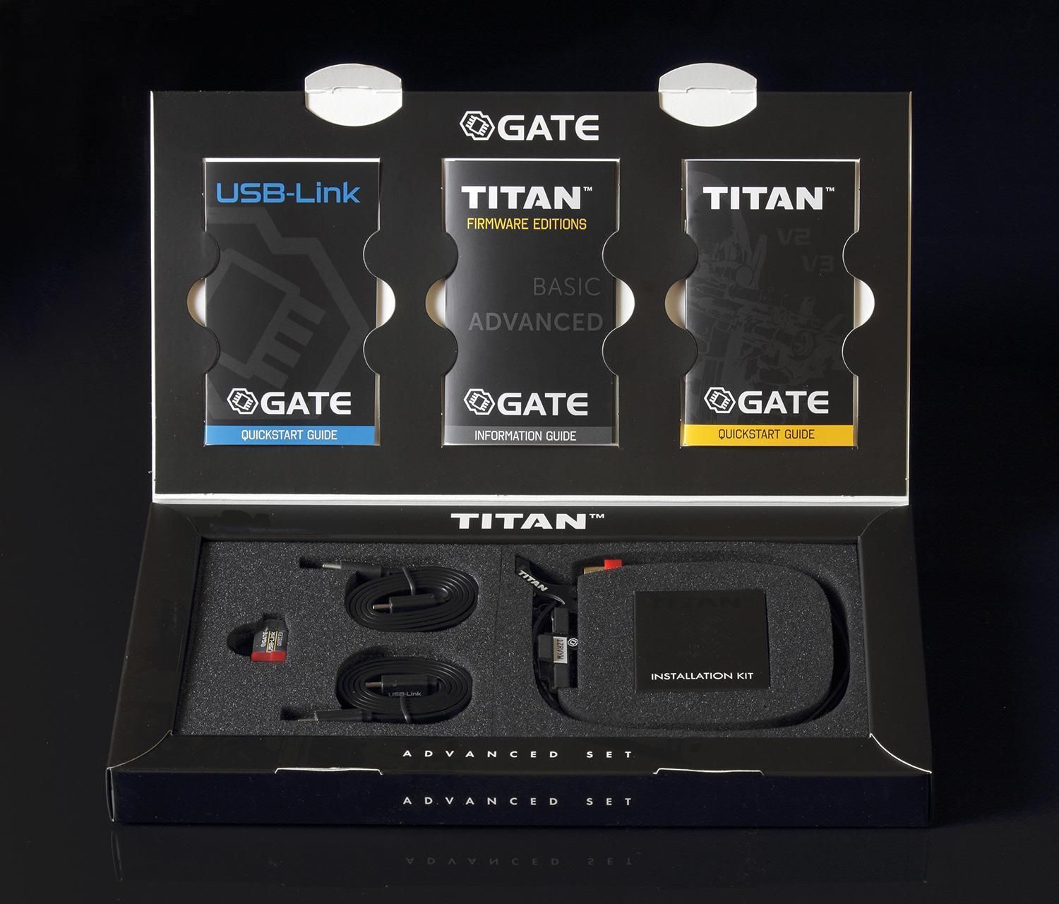 Online Gartenshop Best Of Gate Airsoft V3 Titan Plete Advanced Set Mosfet Gearbox