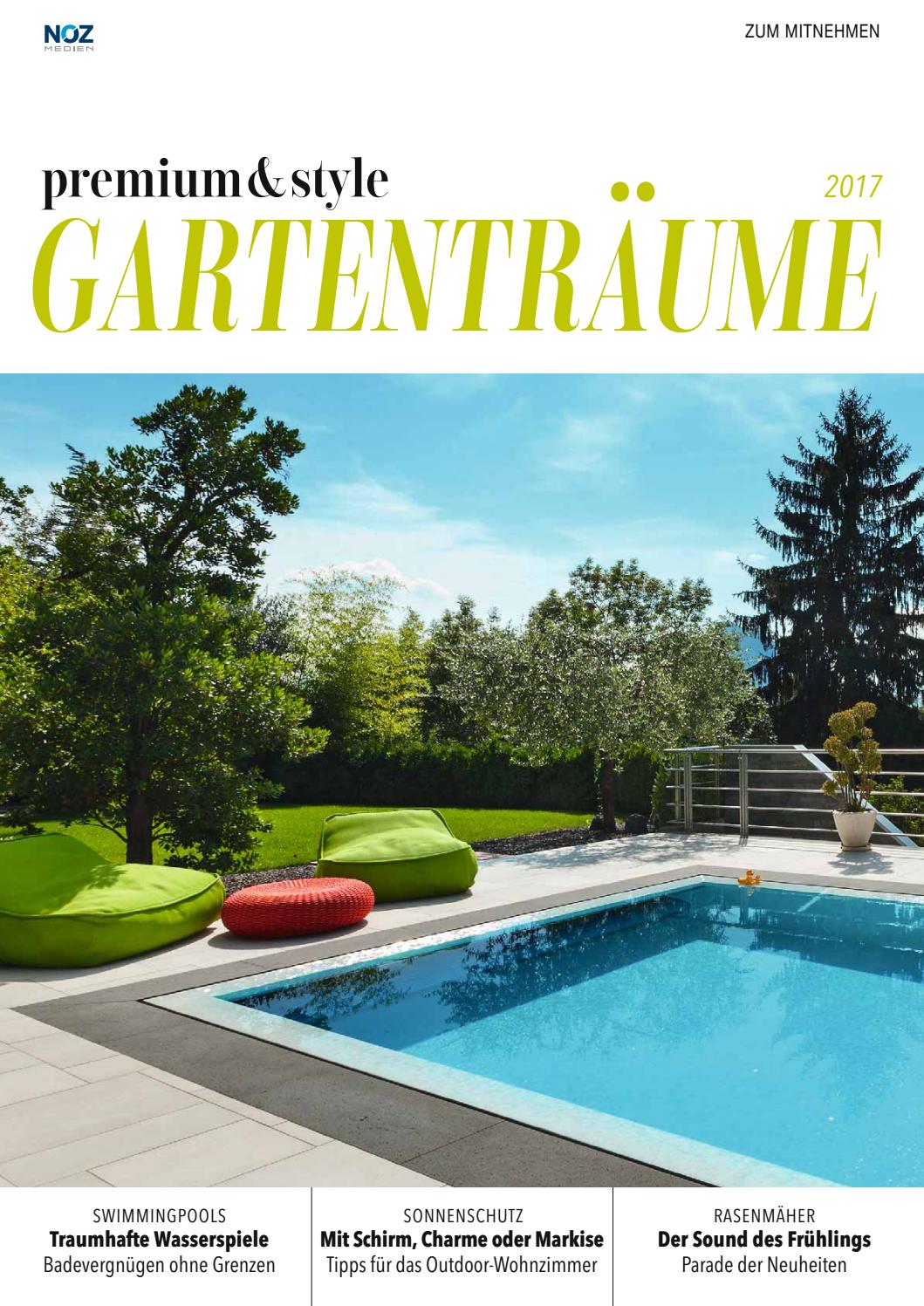 Origineller Sichtschutz Garten Genial P&s Ausgabe Gartenträume 2017 by Neue Osnabruecker Zeitung