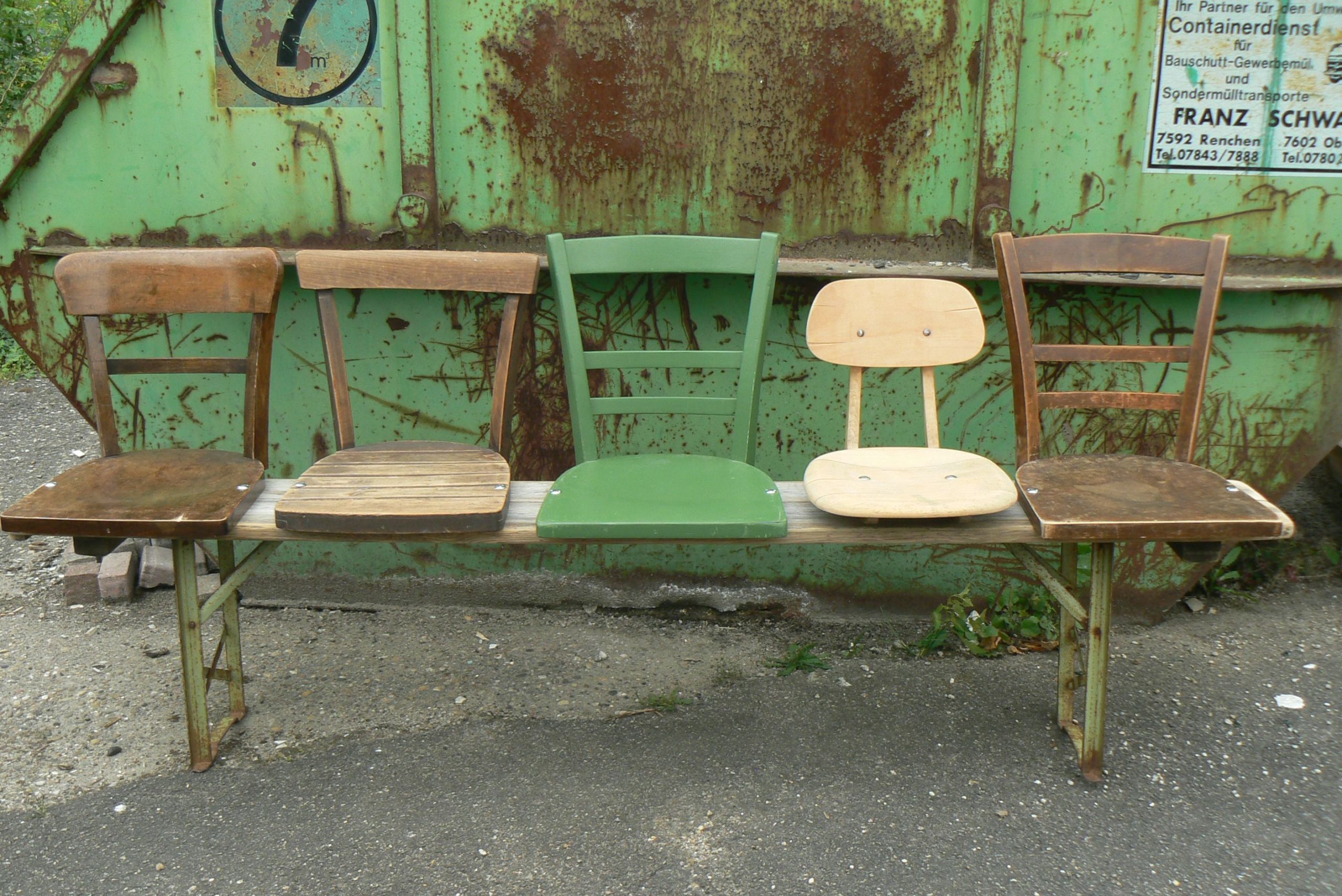 Origineller Sichtschutz Selber Machen Inspirierend Stühle Auf Einer Bierbank Sehr originell Diy