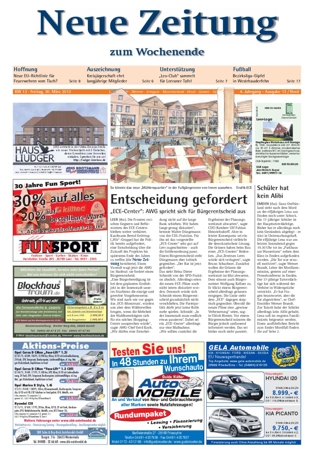Otto Gartenkatalog Schön Neue Zeitung Ausgabe nord Kw 13 2012 by Gerhard Verlag