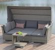 Otto Versand Garten Schön Loungebett Hawaii Polyrattan Braun Inkl Auflagen