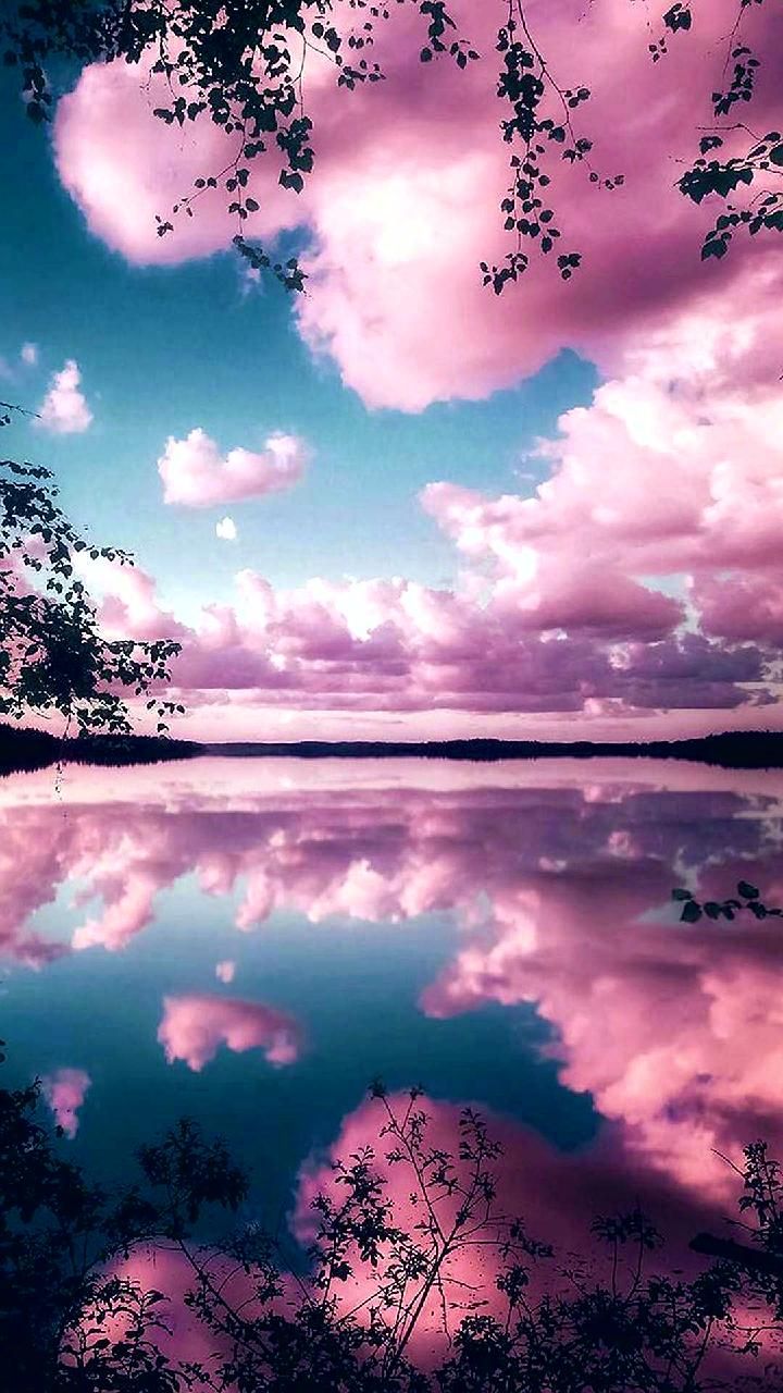 Outdoor Wanddeko Luxus Download Reflecting Pink Sky Wallpaper by Goodfellagrl 0d