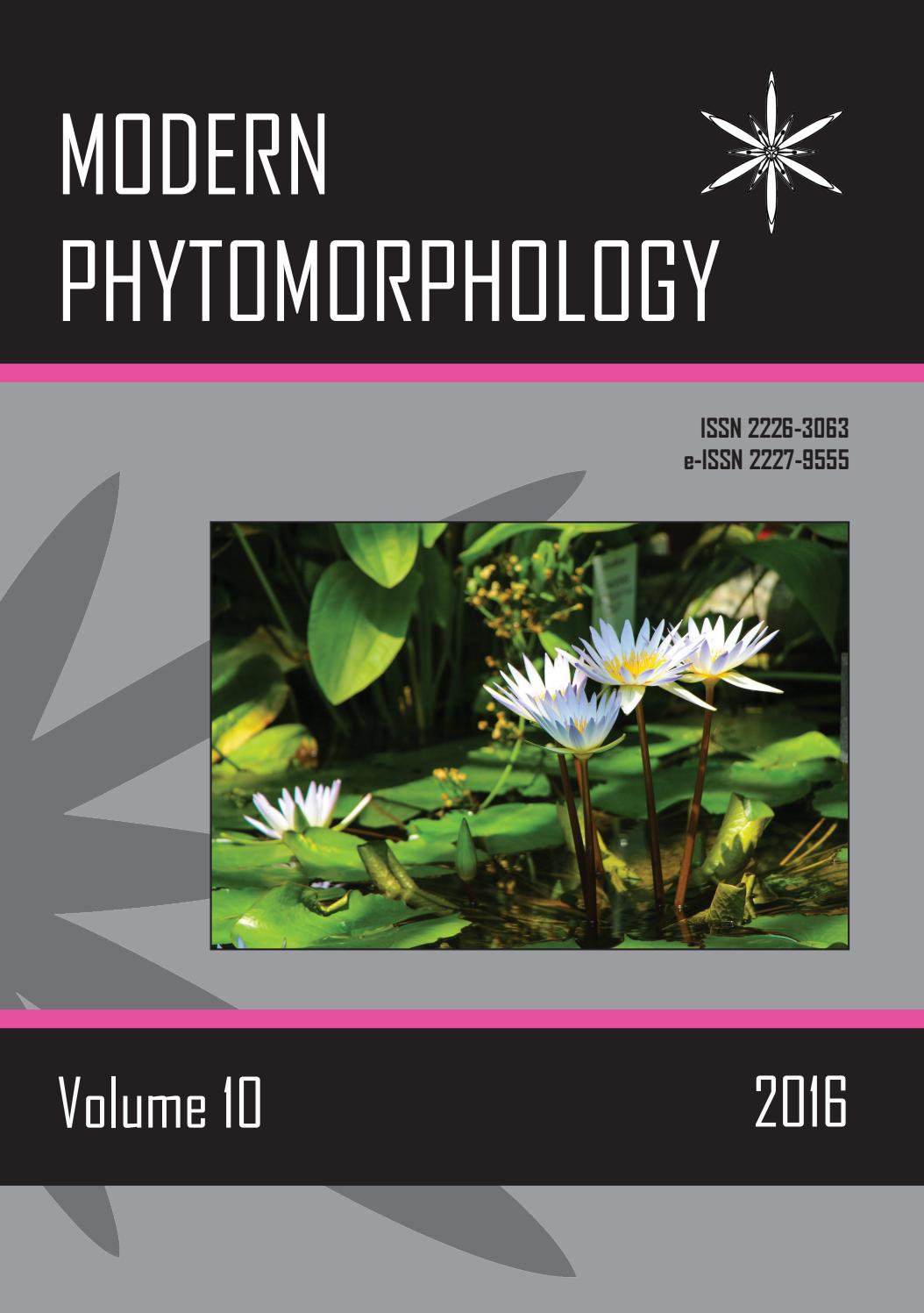 Rost Figuren Garten Elegant Modern Phytomorphology Vol 10 2016 by ÐÐ½Ð´ÑÑÐ¹ ÐÐ¾Ð²ÑÐºÐ¾Ð² issuu