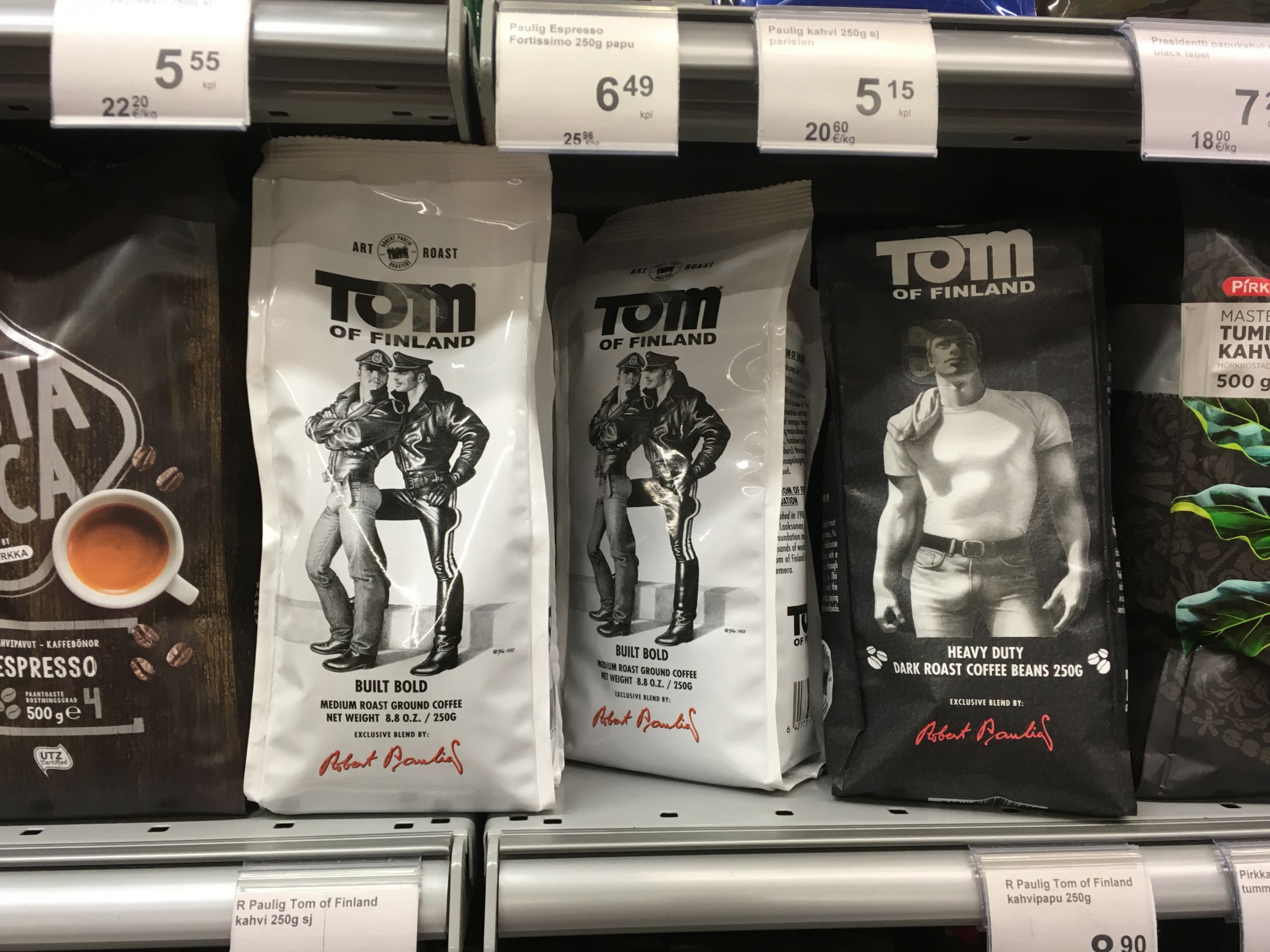 Tom of Finland coffee %