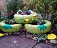 Rostelemente FÃ¼r Garten Genial Reifenfrosch Als Gartendeko Bauen – Uteles Blog