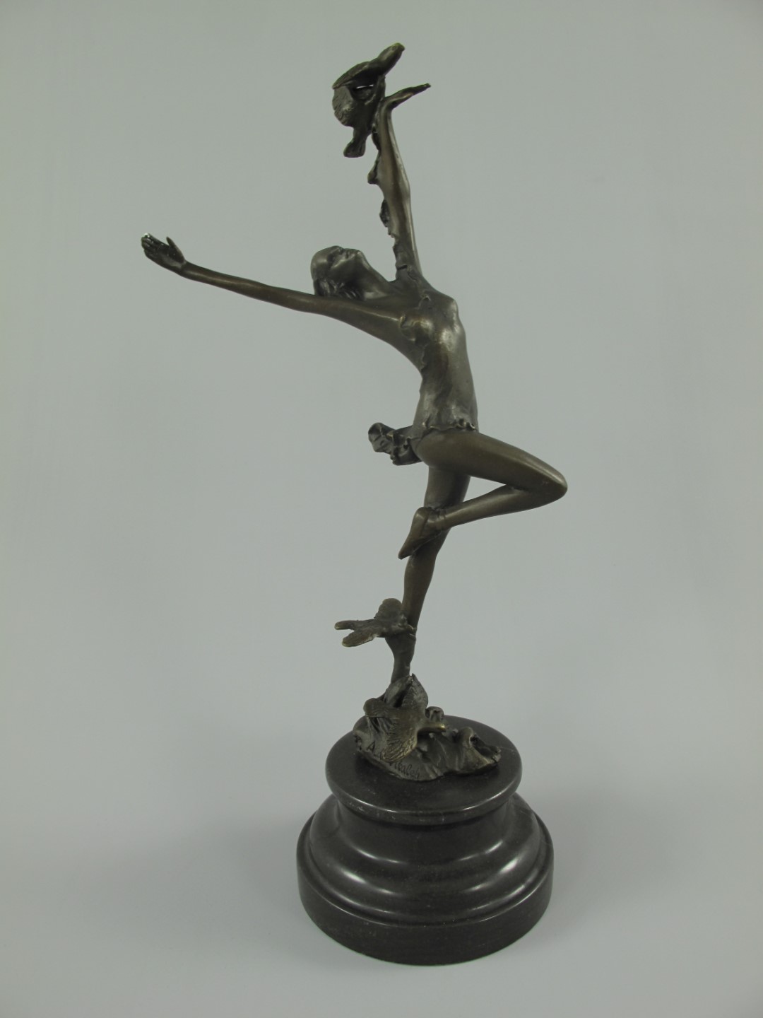 Rostige Gartenartikel Einzigartig Figur Bronze Tanzerin H 30x13cm Figuren Bronze