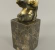 Rostige Gartenartikel Frisch Bronze Figur Panda H 21x8cm Bronzen Tiere