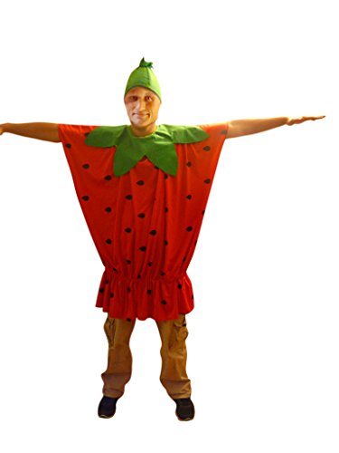 SÃ¼ÃŸe KostÃ¼me Damen Frisch Erdbeer Kostüm to77 Gr M Xl Erdbeer Kostüme Erdbeeren