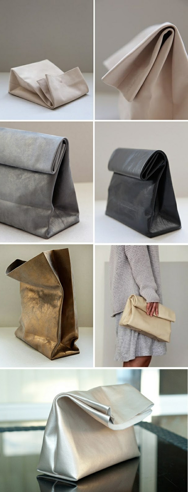 einfache bastelideen eine moderne und schicke handtasche machen