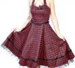 Schwarzes Halloween Kleid Frisch Hearts & Roses Cherries Kirschen Petticoat 50s Kleid Schwarz