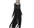 Schwarzes Kleid Halloween Schön Viktorianisches Kleid Im Layering Look Mit Netz