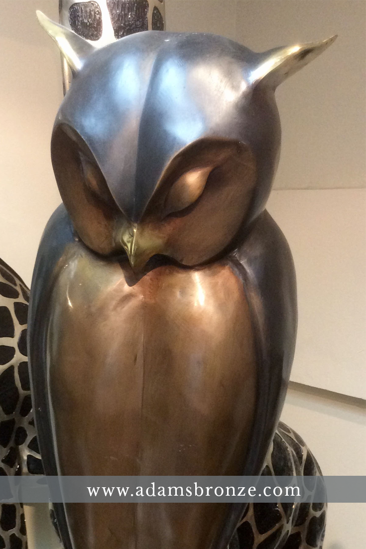 Teich Deko Figuren Neu Bronze Owl Statues to See these Amazing Lifelike
