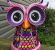 Terracotta Deko Elegant Clay Pot Terra Cotta Owl