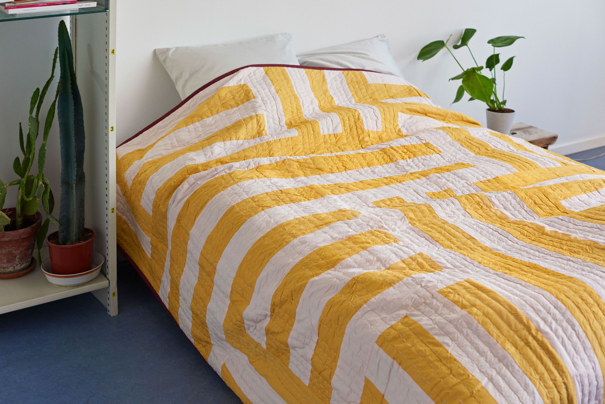 Terracotta Deko Genial Braid Quilt Bed Cover
