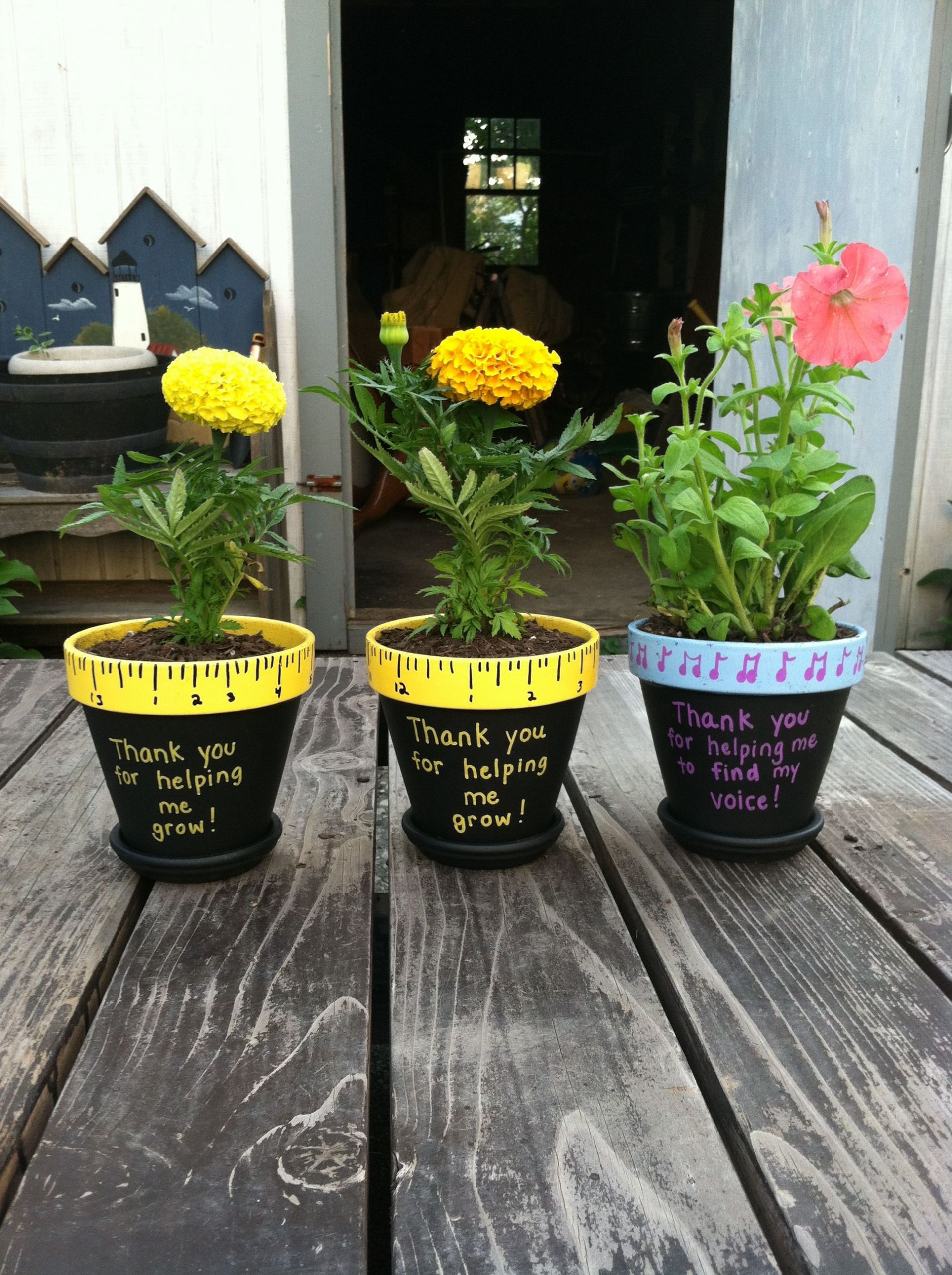 Terracotta Deko Inspirierend Hand Painted Flower Pots for End Of the Year Teacher Ts