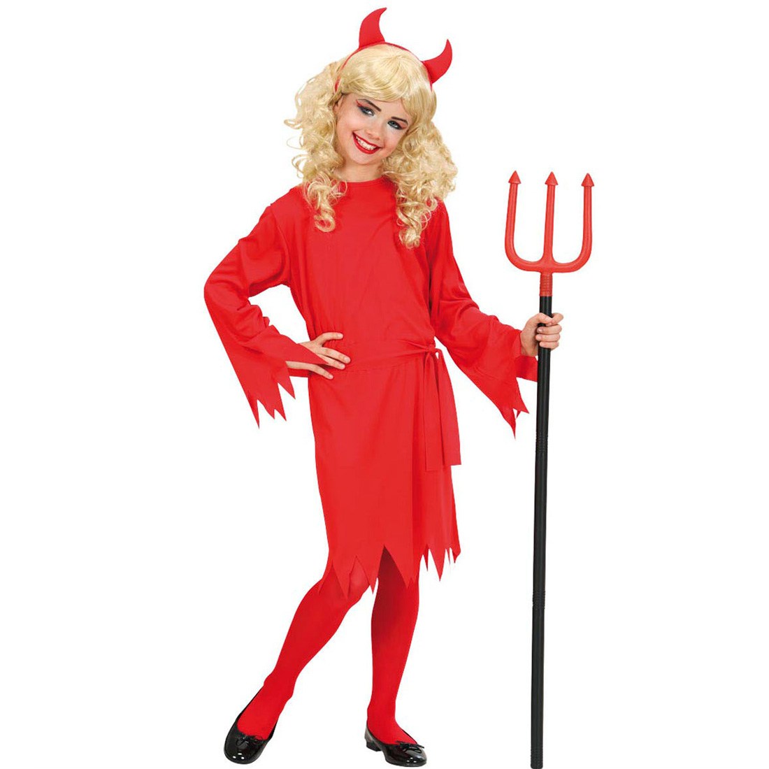 Teufel KostÃ¼m Halloween Neu Teufel Kostüm Teufelin Halloweenkostüm In Rot M 140 Cm 8