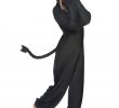 TierkostÃ¼m Damen Einzigartig Panther Kostüm Für Damen Tierkostüm Schwarz Grau