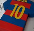 Tortendeko 1 Geburtstag Inspirierend Fc Barcelona Messi Trikot torte I Trikottorte I Fussballtrikot I Fondant Cake I Motivtorte